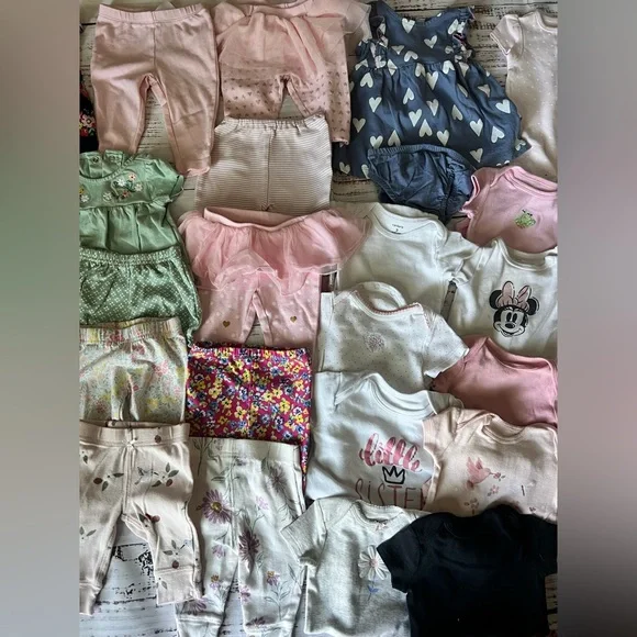 Big size 3 M Assorted Baby girl summer Clothing Set - Picture 3 of 4